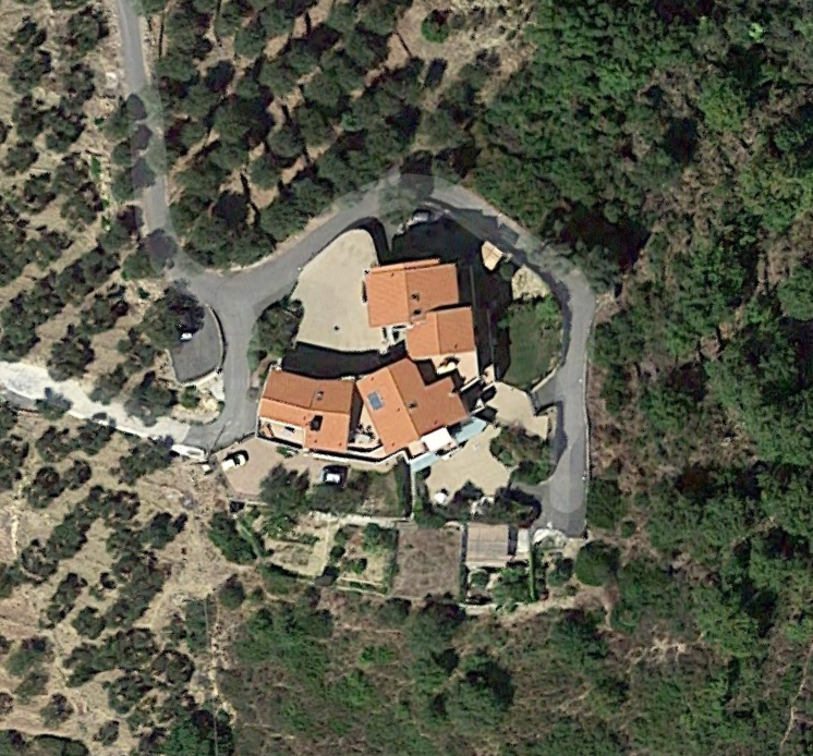 Borgo Cason, foto zenitale